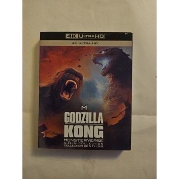 Godzilla Kong Monsterverse 5-Film Collection (4K UHD Blu-ray, Region Free) *NEW* - Picture 1 of 2